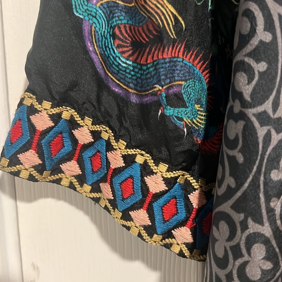 Johnny Was Silk EmbroideredTunic - Picture 4 of 5